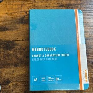 Teal Hardcover Notebook